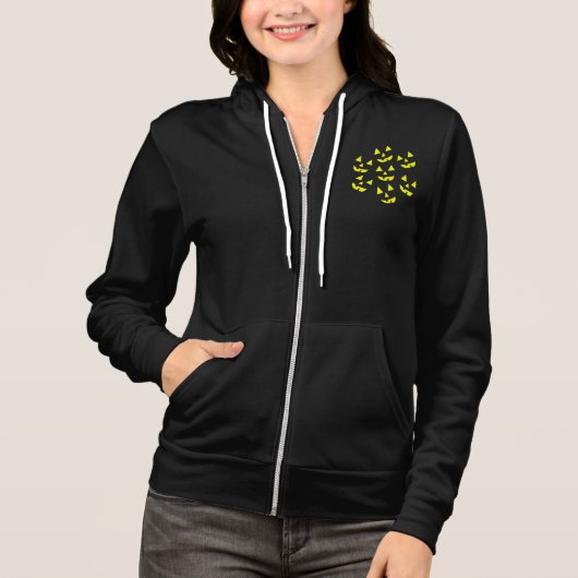 Halloween Pumpkins Jack O' Lantern Hoodie (Vorderseite)