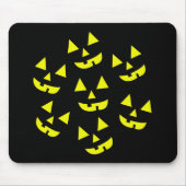 Halloween Pumpkins Jack O' Lantern Mousepad (Vorne)