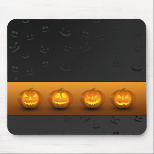 Halloween Pumpkins Jack-o-Lantern Mousepad