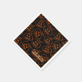 Halloween Pumpkins Jack-O-Lantern Napkins Serviette (Ecke)