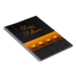 Halloween Pumpkins Jack-o-Lantern Notizblock