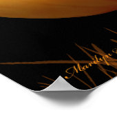 Halloween Pumpkins & Jack-o-Lantern Poster (Ecke)