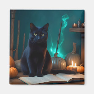 Halloween Pumpkins Katzenjammer Niedlich Spooky Fe Magnet