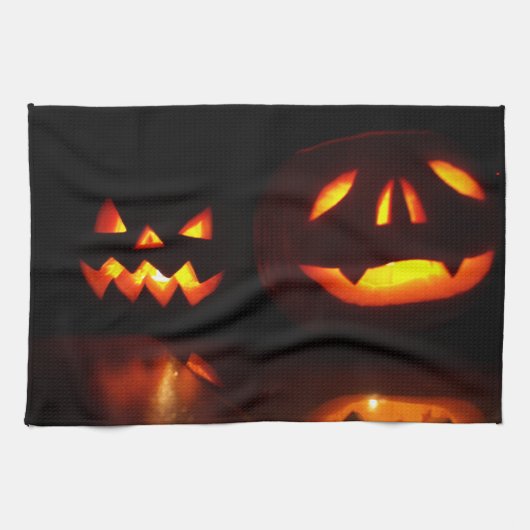 Halloween Pumpkins Küchentücher (Horizontal)