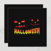 HALLOWEEN PUMPKINS LAUEN IM DUNKEL (Vorne/Hinten)