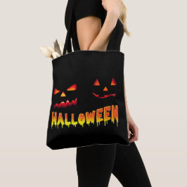 HALLOWEEN PUMPKINS LAUEN IM DUNKEL TASCHE