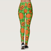 Halloween Pumpkins Leggings (Rückseite)