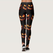 Halloween Pumpkins Leggings (Rückseite)