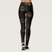 Halloween Pumpkins Leggings (Rückseite)