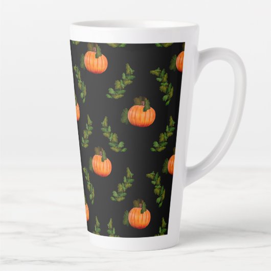 Halloween Pumpkins Milchtasse (Rechts)