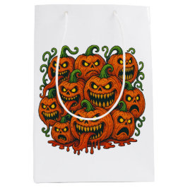 Halloween Pumpkins Mittlere Geschenktüte