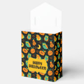 Halloween Pumpkins Moon Owls Gefälligbox Geschenkschachtel (Geöffnet)