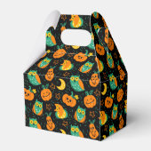 Halloween Pumpkins Moon Owls Gefälligbox Geschenkschachtel (Rückseite)