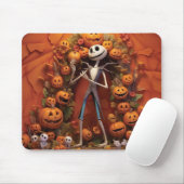 Halloween Pumpkins Mousepad (Mit Mouse)