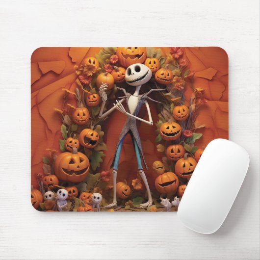 Halloween Pumpkins Mousepad (Mit Mouse)