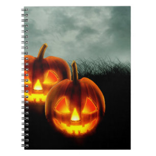 Halloween Pumpkins Notizblock