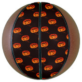 Halloween Pumpkins, Orange Pumpkins Trick oder Tre Basketball (Vertikal)