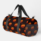 Halloween Pumpkins, Orange Pumpkins Trick oder Tre Duffle Bag (Rechte Ecke)