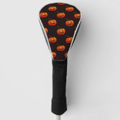 Halloween Pumpkins, Orange Pumpkins Trick oder Tre Golf Headcover (Vorderseite)
