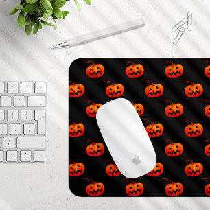 Halloween Pumpkins, Orange Pumpkins Trick oder Tre Mousepad