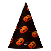 Halloween Pumpkins, Orange Pumpkins Trick oder Tre Partyhütchen (Links)