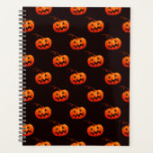 Halloween Pumpkins, Orange Pumpkins Trick oder Tre Planer (Vorderseite)