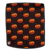 Halloween Pumpkins, Orange Pumpkins Trick oder Tre Rucksack (Abnehmbare Front)