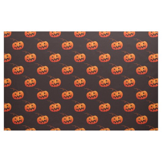 Halloween Pumpkins, Orange Pumpkins Trick oder Tre Stoff (Fat Quarter (45,7 x 55,9 cm))