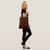 Halloween Pumpkins, Orange Pumpkins Trick oder Tre Tasche (Am Model)