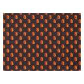Halloween Pumpkins, Orange Pumpkins Trick oder Tre Tischdecke (Vorderseite (Horizontal))