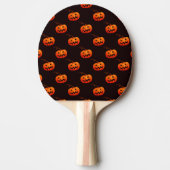 Halloween Pumpkins, Orange Pumpkins Trick oder Tre Tischtennis Schläger (Vorderseite)