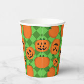Halloween Pumpkins Paper Cup Pappbecher (Rechts)