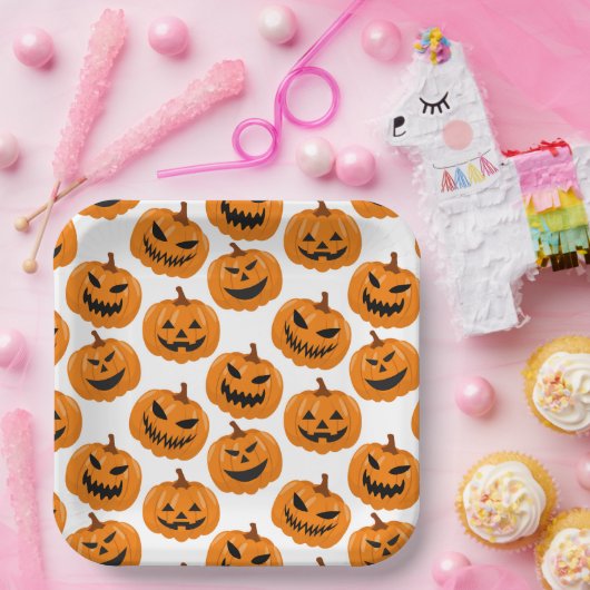 Halloween Pumpkins Paper Teller (Party)