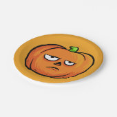 Halloween Pumpkins Papier Teller 4 (Schrägansicht)