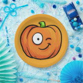 Halloween Pumpkins Papier Teller 6 (Party)