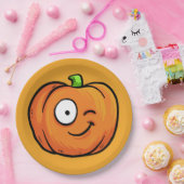 Halloween Pumpkins Papier Teller 6 (Party)