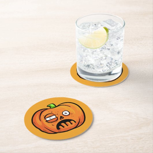 Halloween Pumpkins Papier Untersetzer 8 (Vor Ort)