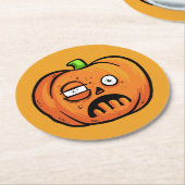 Halloween Pumpkins Papier Untersetzer 8 (Angewinkelt)
