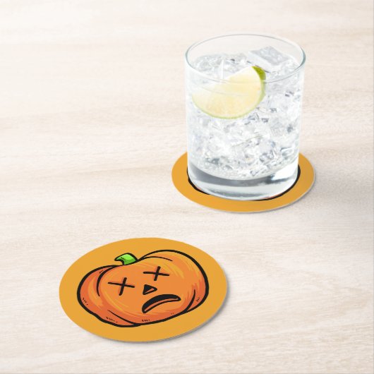 Halloween Pumpkins Papier Untersetzer 9 (Vor Ort)