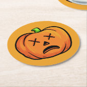 Halloween Pumpkins Papier Untersetzer 9 (Angewinkelt)