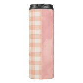 Halloween, Pumpkins Party, Black Pink Thermosbecher (Rückseite)