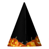 Halloween Pumpkins Partyhütchen (Rückseite)