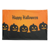 Halloween Pumpkins Pillowcase Kissenbezug (Rückseite)