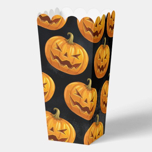 Halloween Pumpkins Popcorn Geschenkschachtel (Rückseite)