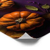 Halloween Pumpkins Poster (Ecke)