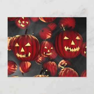 Halloween Pumpkins Postkarte