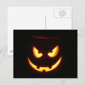 Halloween Pumpkins Postkarte (Vorne/Hinten)