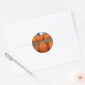 Halloween Pumpkins Runder Aufkleber (Umschlag)