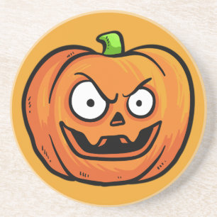 Halloween Pumpkins Sandstone Untersetzer 1 a