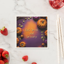 Halloween Pumpkins Serviette